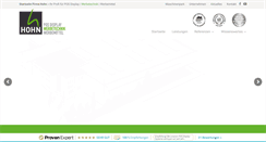 Desktop Screenshot of hohnwerbetechnik.com